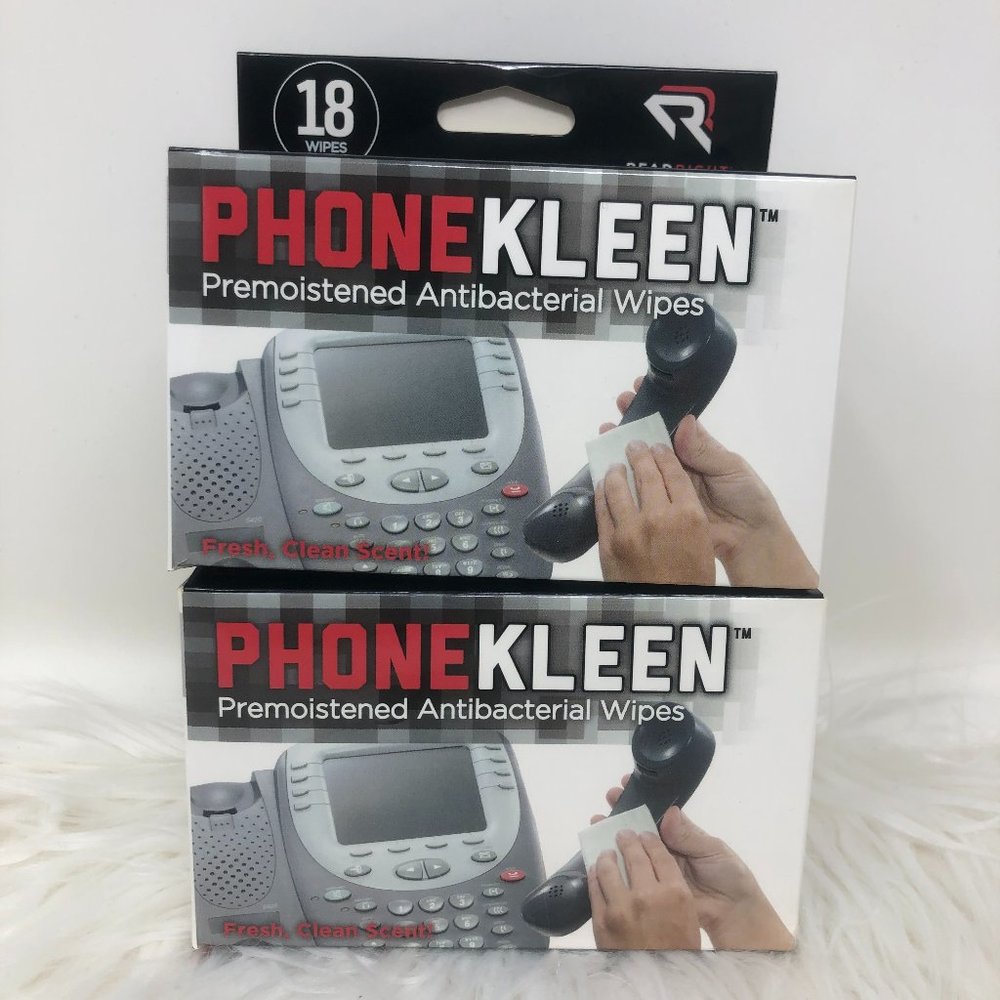 Read Right Phone Kleen Pre-Moistened Electronic Cleansing Towelette